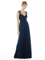 Bridesmaids Dress: Alfred Sung Bridesmaids FALL 2015 - D705 - fabric: Chiffon knit 