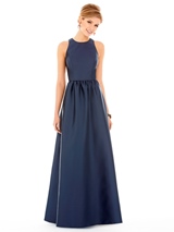 Bridesmaids Dress: Alfred Sung Bridesmaids FALL 2015 - D707 - fabric: Sateen Twill 