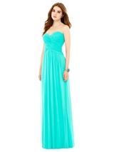 Bridesmaids Dress: Alfred Sung Bridesmaids SPRING 2016 - D721 - fabric: Chiffon knit 