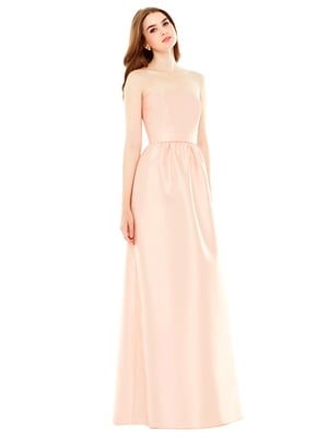  Dress - Alfred Sung Bridesmaids SPRING 2016 - D724 - fabric: Sateen Twill | AlfredSung Evening Gown