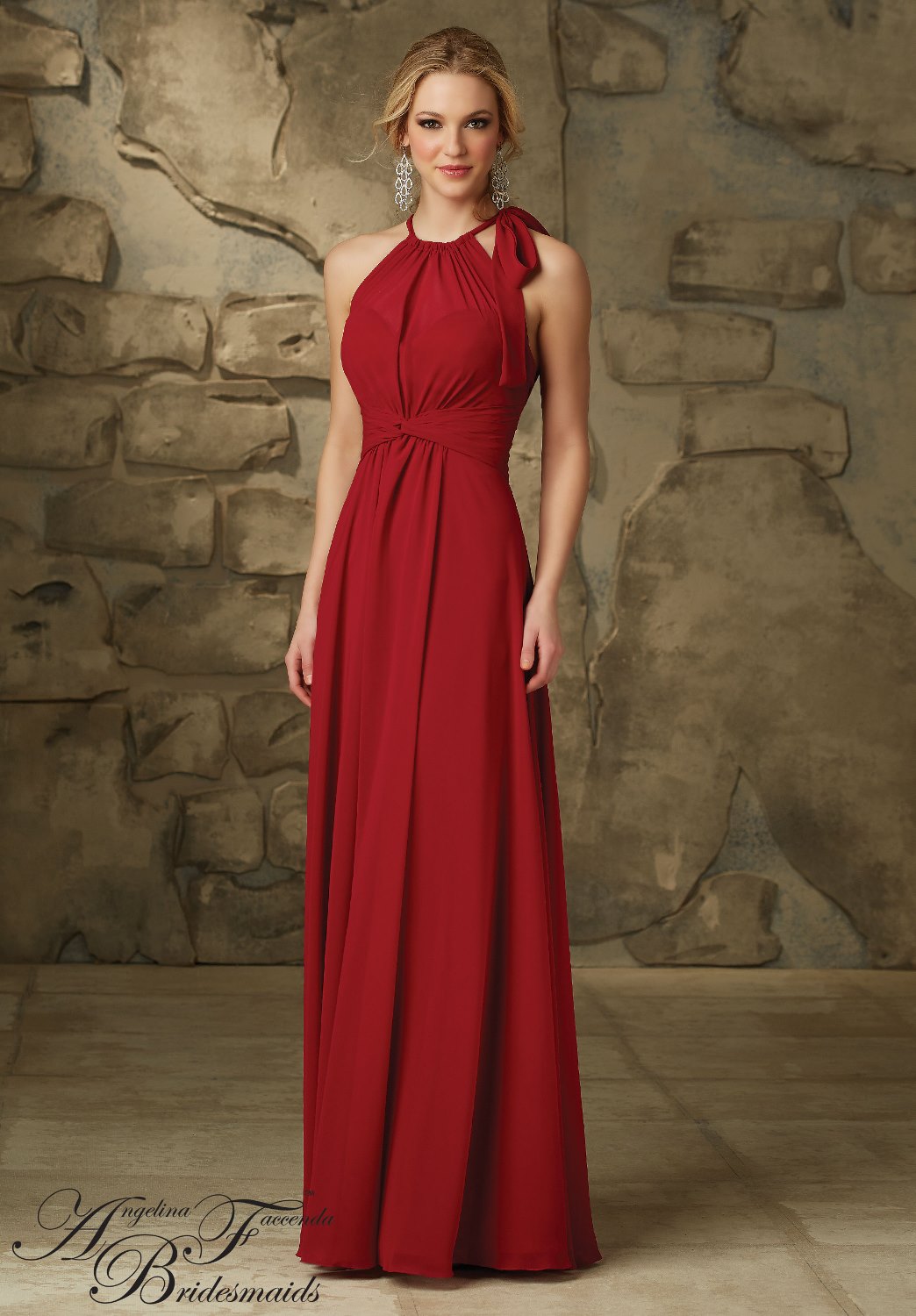 Bridesmaid Dress Angelina Faccenda Bridesmaids by Mori Lee FALL 2015