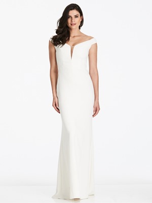  Dress - Dessy Bridesmaids SPRING 2018 - 3016 - Fabric: Crepe | Dessy Evening Gown