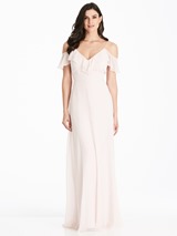 Bridesmaids Dress: Dessy Bridesmaids SPRING 2018 - 3020 - Fabric: Lux Chiffon 