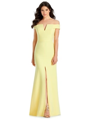  Dress - Dessy Bridesmaids 2019 - 3038 - Fabric: Crepe | Dessy Evening Gown