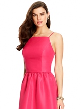 Bridesmaids Dress: Dessy Bridesmaids SPRING 2017 - T2985 - Fabric: Mikado 