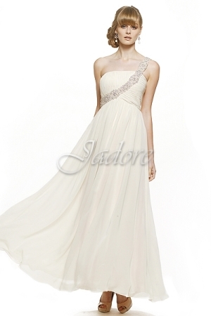 Special Occasion Dress - Jadore SD Collection - SD055 - 100D Chiffon w/ beaded strap | Jadore Prom Gown