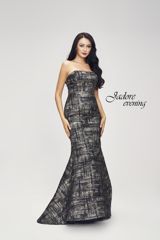 Prom Dress: Jadore Collection - Metallic Trumpet dress J17036 