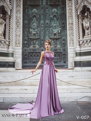  Dress - Sans Pareil Collection 2017: V-007 | SansPareil Evening Gown