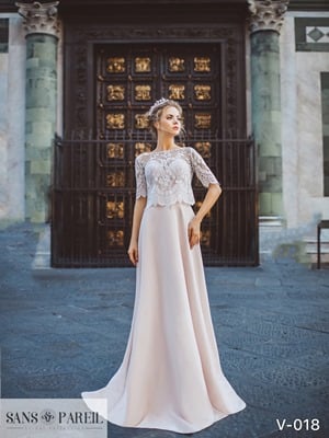  Dress - Sans Pareil Collection 2017: V-018 | SansPareil Evening Gown
