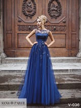 Evening Dress: Sans Pareil Collection 2017: V-036 