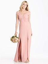 Evening Dress: Social Bridesmaids SPRING 2018 - 8186 - Fabric: Matte Chiffon 