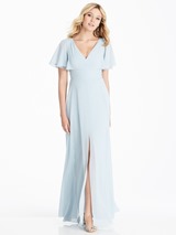 Evening Dress: Social Bridesmaids SPRING 2018 - 8188 - Fabric: Matte Chiffon 