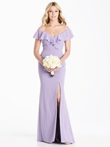 Evening Dress: Social Bridesmaids SPRING 2018 - 8190 - Fabric: Matte Chiffon 