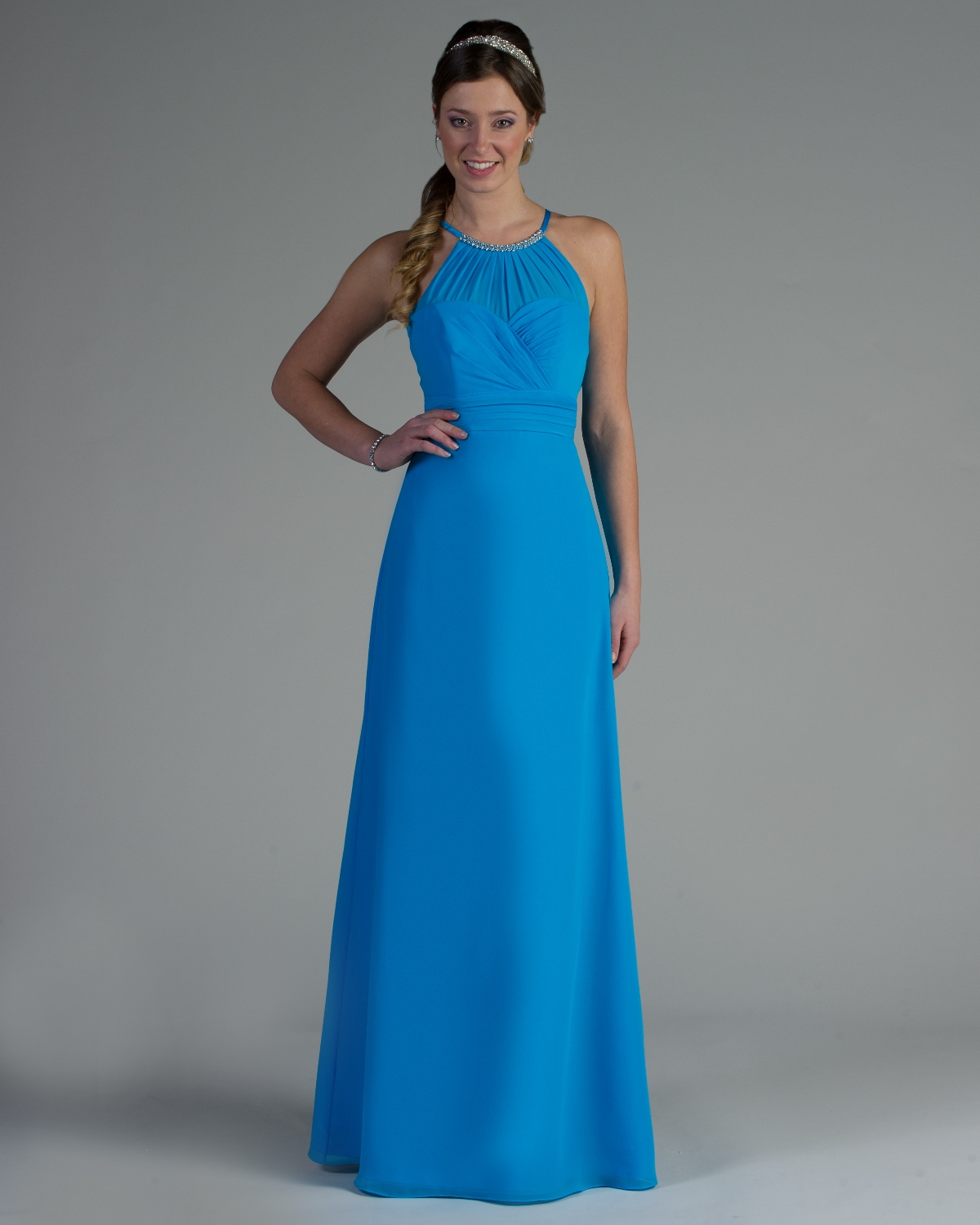 Dress - Tutto Bene Collection: 2202 - Shown in Blue chiffon | TuttoBene ...