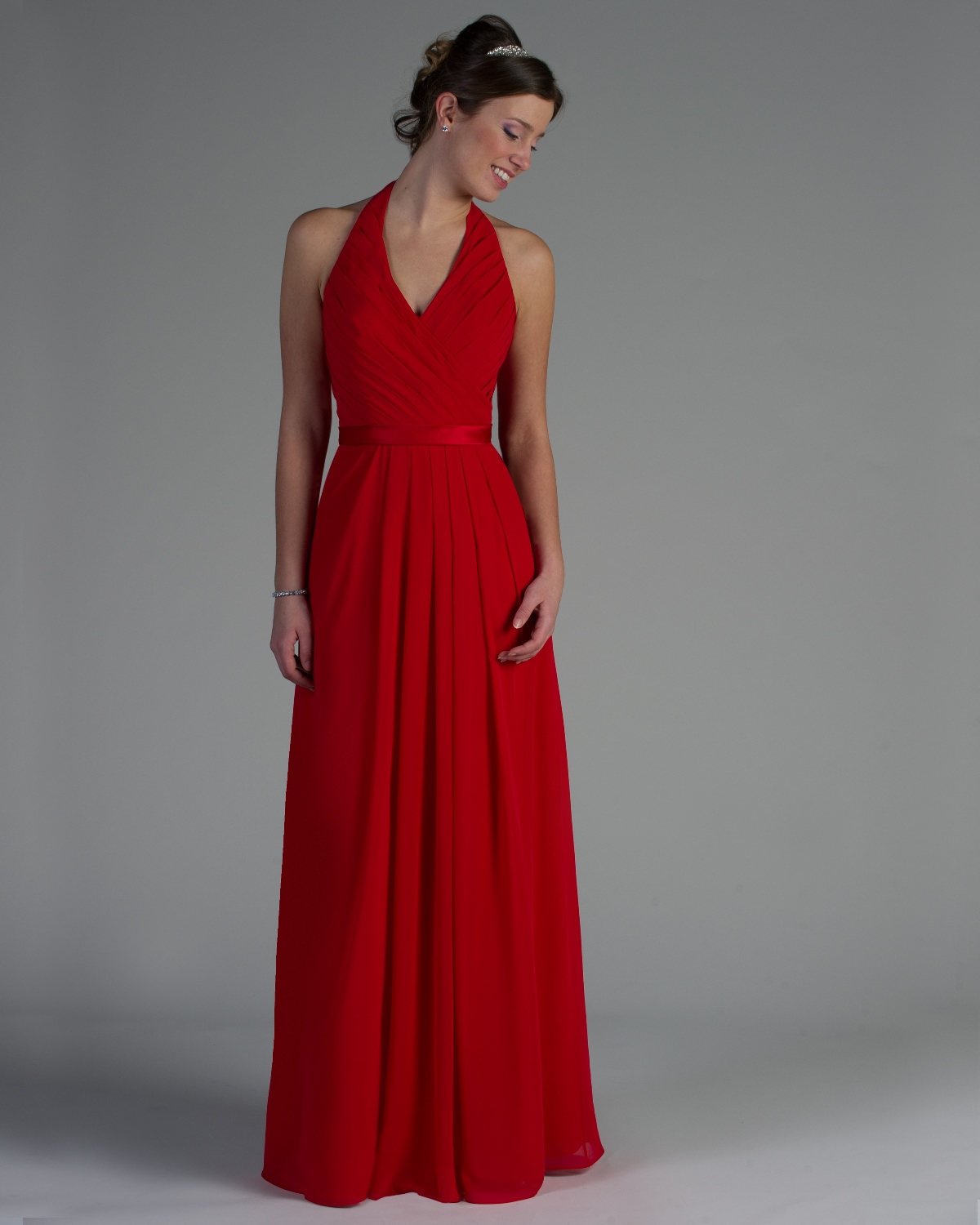 Bridesmaid Dress - Tutto Bene Collection: 2203 - Shown in Red chiffon ...