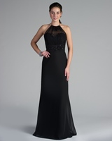 MOB Dress: Tutto Bene Collection: 22203 - Shown in Black lace and chiffon 