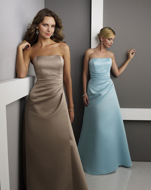  Dress - Bridesmaids Collection: 229 Satin | MoriLee Evening Gown