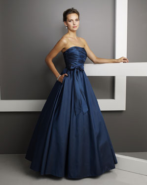  Dress - Bridesmaids Collection: 230 Taffeta | MoriLee Evening Gown