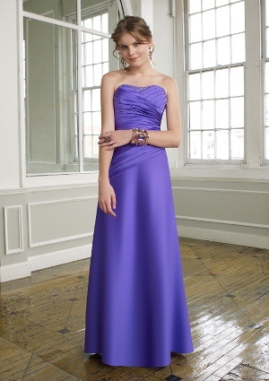 Bridesmaid Dress - Mori Lee Bridesmaids Collection: 292 - SATIN, CORSET BACK | MoriLee Bridesmaids Gown