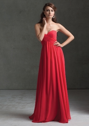 Bridesmaid Dress - Mori Lee Bridesmaids SPRING 2013 Collection: 671 - Chiffon | MoriLee Bridesmaids Gown