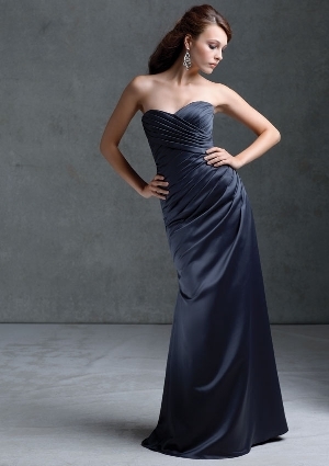 Bridesmaid Dress - Mori Lee Bridesmaids SPRING 2013 Collection: 672 - Satin | MoriLee Bridesmaids Gown