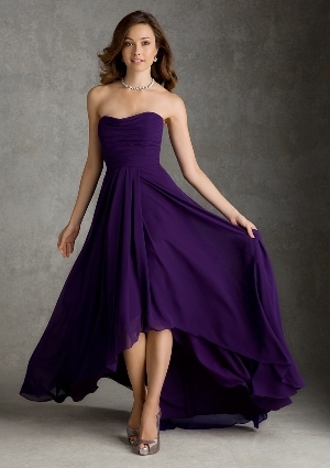 Bridesmaid Dress - Mori Lee Bridesmaids SPRING 2014 Collection: 694 - Chiffon | MoriLee Bridesmaids Gown