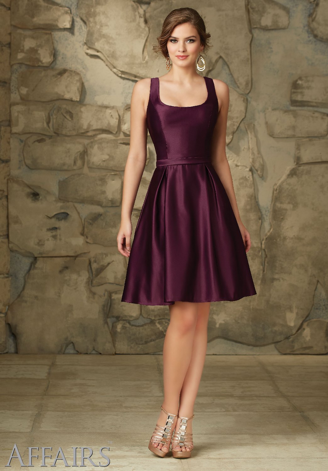 Dress - Mori Lee AFFAIRS FALL 2015 Collection: 31064 - Satin | MoriLee ...