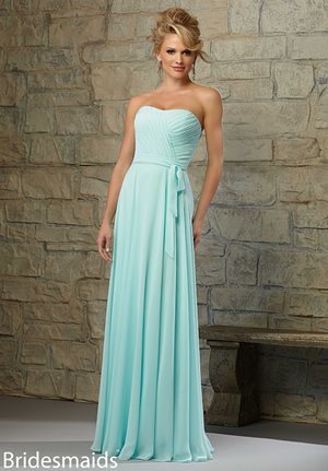 Special Occasion Dress - Mori Lee BRIDESMAIDS SPRING 2015 Collection: 713 - Chiffon | MoriLee Prom Gown