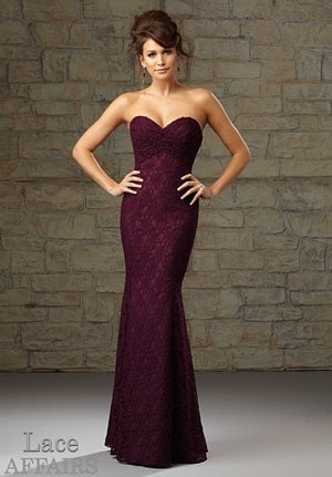 Bridesmaid Dress - Mori Lee LACE AFFAIRS SPRING 2015 Collection: 726 - Lace | MoriLee Bridesmaids Gown
