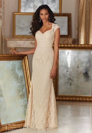  Dress - Mori Lee BRIDESMAIDS FALL 2016 Collection: 143 - Beaded Lace | MoriLee Evening Gown