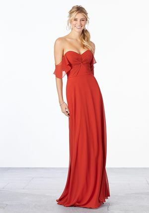 Bridesmaid Dress - Mori Lee Bridesmaids Spring 2020 Collection: 21651 - Chiffon Bridesmaid Dress with Ruched Bodice | MoriLee Bridesmaids Gown