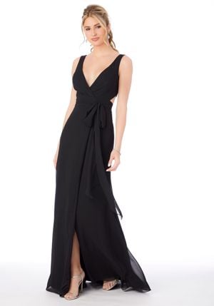 Special Occasion Dress - Mori Lee Bridesmaids FALL 2020 Collection: 21681 - Chiffon Wrap Bridesmaid Dress | MoriLee Prom Gown