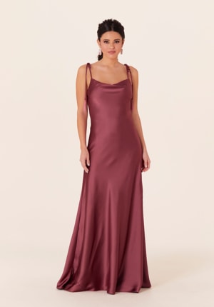 Special Occasion Dress - Morilee Bridesmaids Collection: 21829 - Luxe Satin A-line Bridesmaid Dress | MoriLee Prom Gown