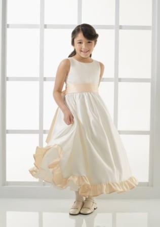Dress for Kids: Mori Lee Flower Girls: 122 - Satin