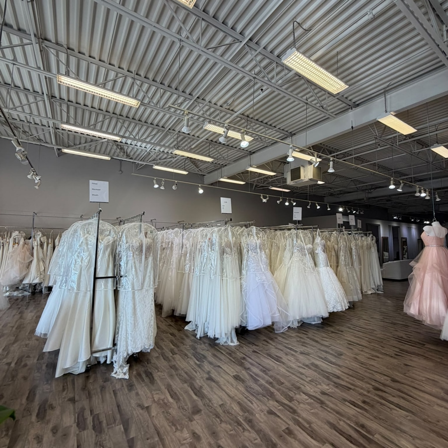 Bridal gowns available to try at Best for Bride