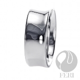 Feri-Fine-Design-Collection | Hi-Tech-Ceramic-and-Tungsten: 9 mmTungsten rings - FTR3536  This gorgeous FERI polished Tungsten rings is part of the newly released FERI 2009 Collection with a unique deep luster from within. They have a refreshingly contemporary style to the classic ring and they are backed with a lifetime Warranty. Tungsten carbide's flawless features and indestructible nature will create an everlasting bond between you and your partner.  