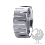 Feri-Fine-Design-Collection | Hi-Tech-Ceramic-and-Tungsten: 9.5mm FERI Tungsten Ring - FTR3807  Width:  9.5mmThis gorgeous FERI polished Tungsten ring is part of the newly released FERI 2010 Fall Collection with a unique deep luster from within. They have a refreshingly contemporary style to the classic ring and they are backed with a lifetime Warranty. Tungsten carbide's flawless features and indestructible nature will create an everlasting bond between you and your partner.* 9mm brushed tungsten carbide comfort fit. 