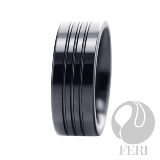 Feri-Fine-Design-Collection | Hi-Tech-Ceramic-and-Tungsten: 8mm FERI Tungsten Ring - FTR3816  Width:  8mmThis gorgeous FERI polished Tungsten ring is part of the newly released FERI 2010 Fall Collection with a unique deep luster from within. They have a refreshingly contemporary style to the classic ring and they are backed with a lifetime Warranty. Tungsten carbide's flawless features and indestructible nature will create an everlasting bond between you and your partner.* 8mm high-tech ceramica comfort fit. 