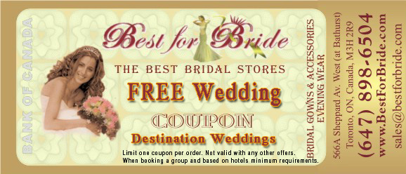 Destination Weddings Coupon