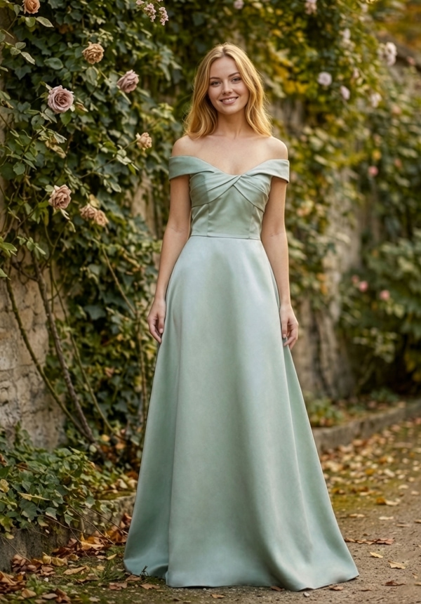 Bridesmaid dress available at Best for Bride