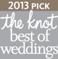 2013 pick theknot best of weddings award
